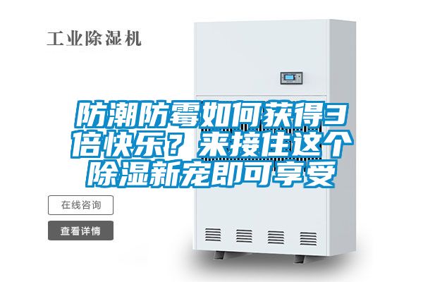 防潮防霉如何獲得3倍快樂？來接住這個(gè)除濕新寵即可享受
