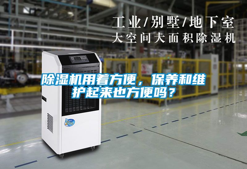 除濕機用著方便，保養(yǎng)和維護起來也方便嗎？
