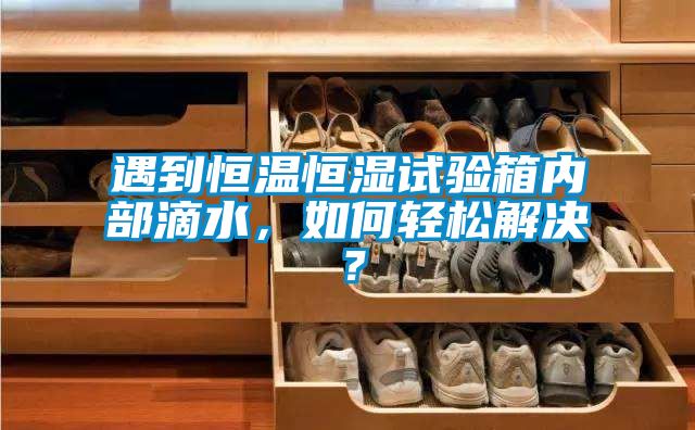 遇到恒溫恒濕試驗(yàn)箱內(nèi)部滴水，如何輕松解決？