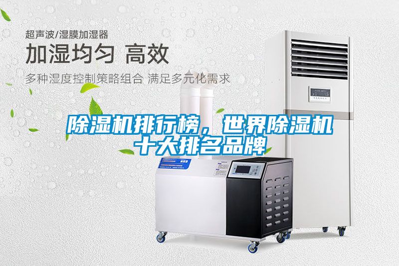 除濕機排行榜，世界除濕機十大排名品牌