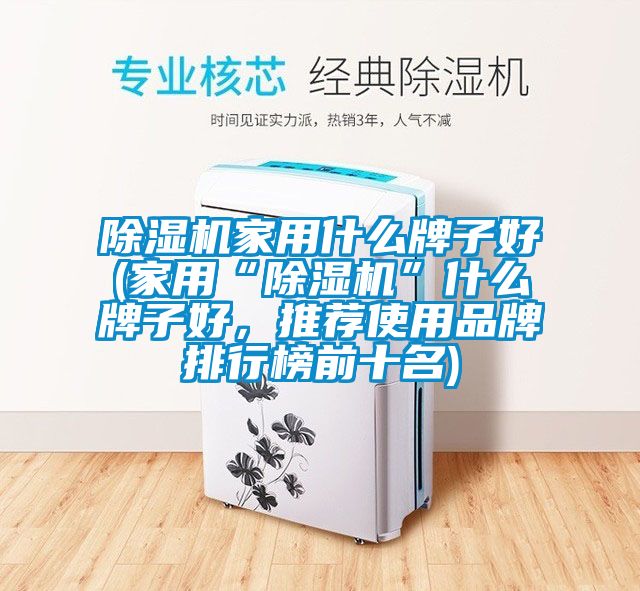 除濕機家用什么牌子好(家用“除濕機”什么牌子好，推薦使用品牌排行榜前十名)