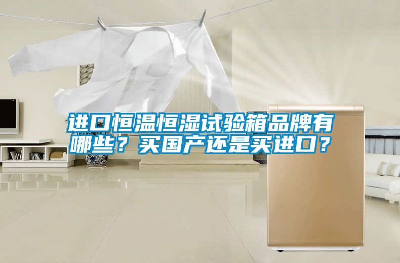 進(jìn)口恒溫恒濕試驗(yàn)箱品牌有哪些？買國產(chǎn)還是買進(jìn)口？