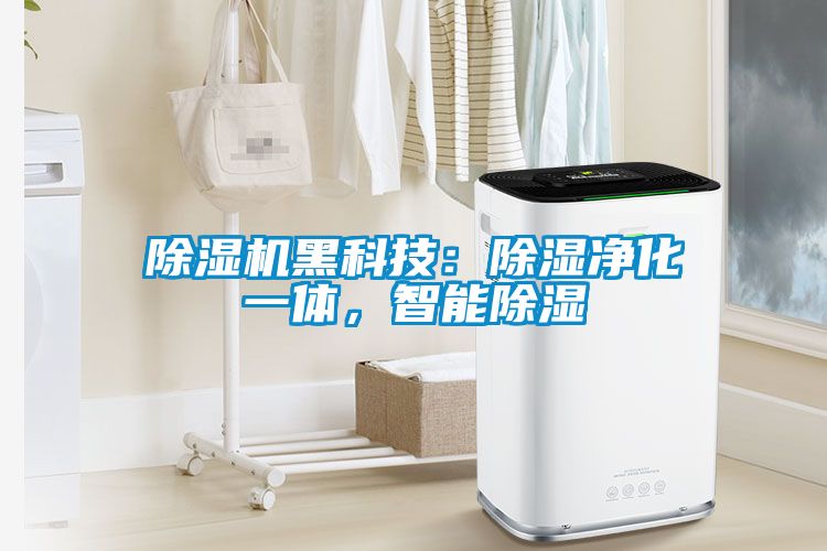 除濕機(jī)黑科技：除濕凈化一體，智能除濕