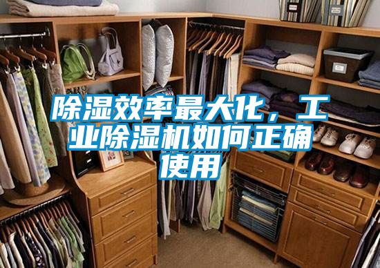 除濕效率最大化，工業(yè)除濕機(jī)如何正確使用