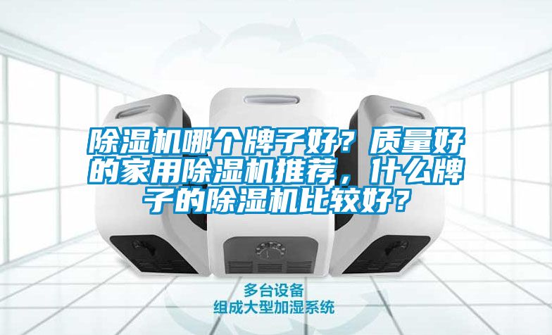 除濕機(jī)哪個牌子好？質(zhì)量好的家用除濕機(jī)推薦，什么牌子的除濕機(jī)比較好？