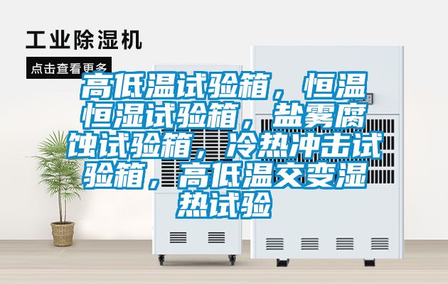 高低溫試驗(yàn)箱，恒溫恒濕試驗(yàn)箱，鹽霧腐蝕試驗(yàn)箱，冷熱沖擊試驗(yàn)箱，高低溫交變濕熱試驗(yàn)